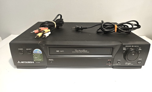 Mitsubishi u590 vhs vcr - mitsubishi, hs-u590