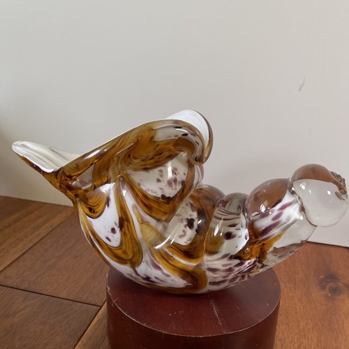 Art glass conch shell cased - glass,