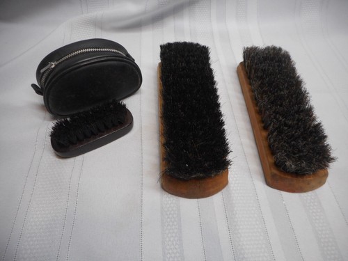 Lot vintage shoe shine - of,
