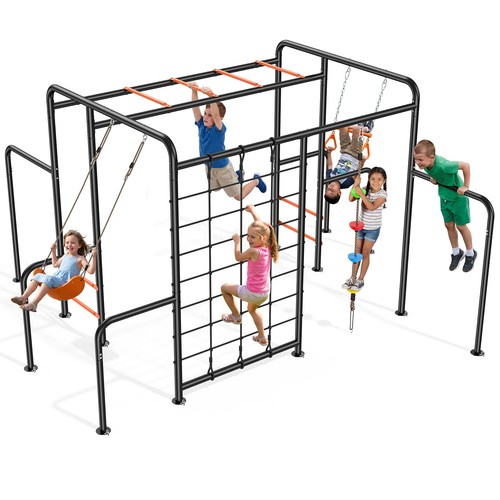 Jungle gym monkey bar swing - gym,
