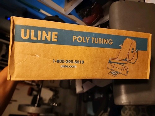 Uline poly tubing - tubing, s-1658