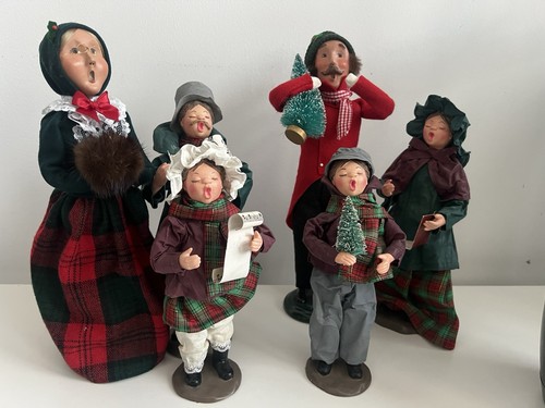 Vintage byers choice carolers - byers,