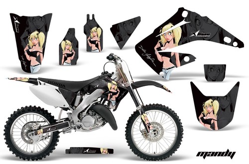 Dirtbike graphic decals - dirtbike,