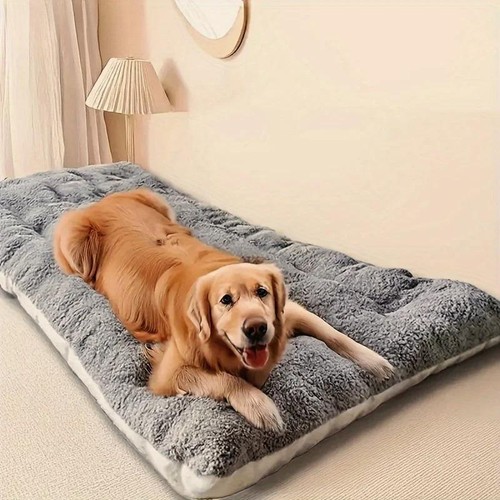 Plush dog bed soft pet - soft, cushion