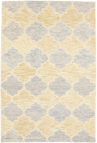 Hand tufted 5x8 - , multicolored