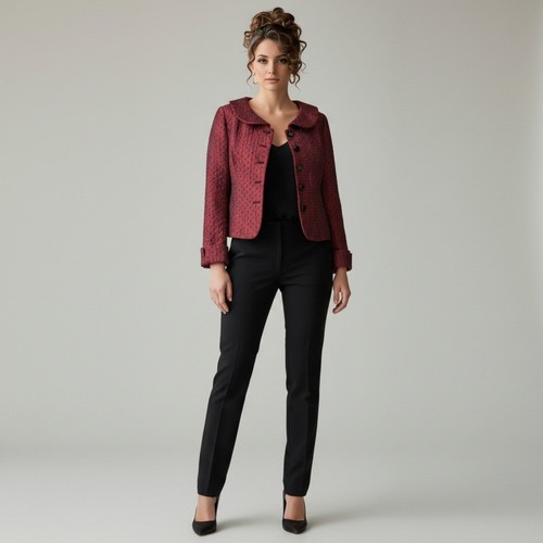 Jones new york dress - jones, burgundy