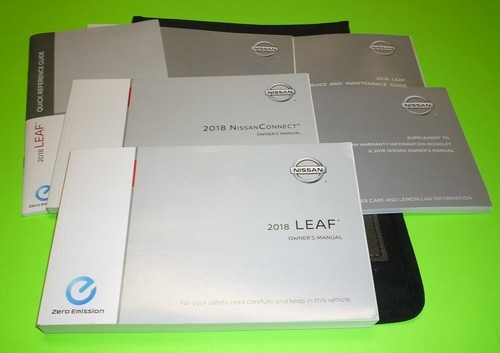 2018 nissan leaf owners manual - 2018,