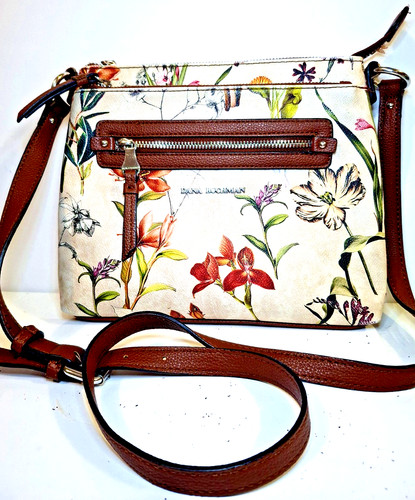 Dana buchman floral crossbody - buchman,