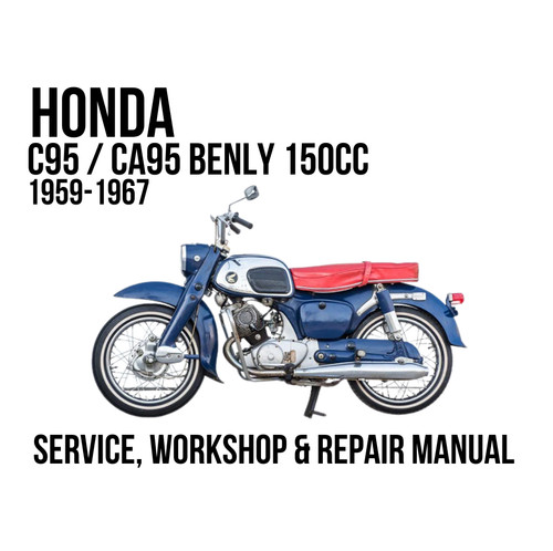 Honda c95 ca95 - ca95, benly