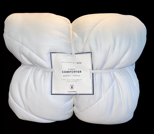 Pottery barn teen white - barn, puffy