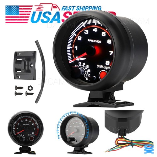 12v car tachometer - 3.75", gauge
