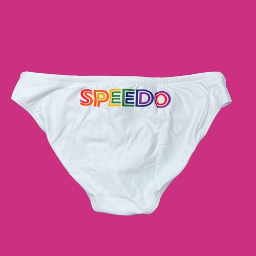 Speedo men white - men, pride