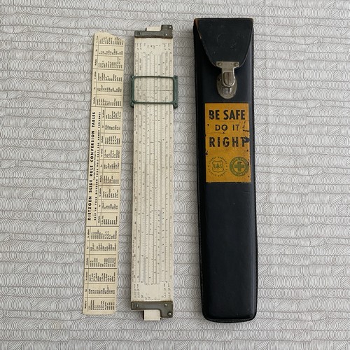 Vintage dietzgen slide rule - dietzgen,