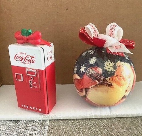Vtg ornaments coca cola - 2,