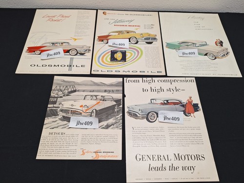 Vintage 1956 oldsmobile ads - vintage,