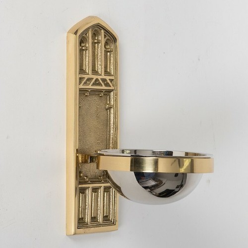 Solid brass gothic style - brass,