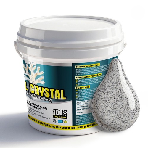 Epoxy colored sand - floor, paint