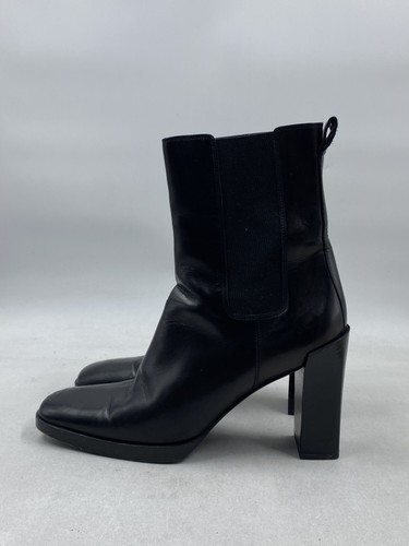 Gucci black leather square - gucci,