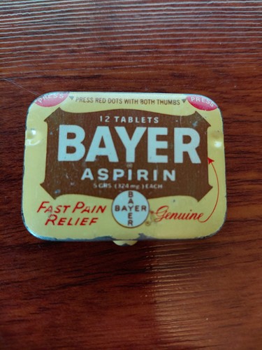 Vintage bayer aspirin tin that - vintage,