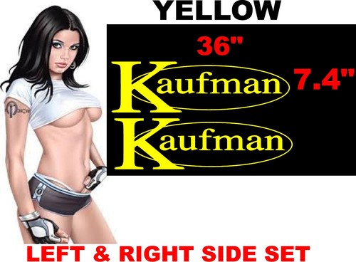Fits kaufman trailer decals - kaufman,