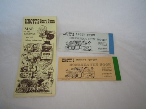 1969 vintage knotts berry farm - 1969,
