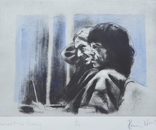 Ronnie wood mick - wood,