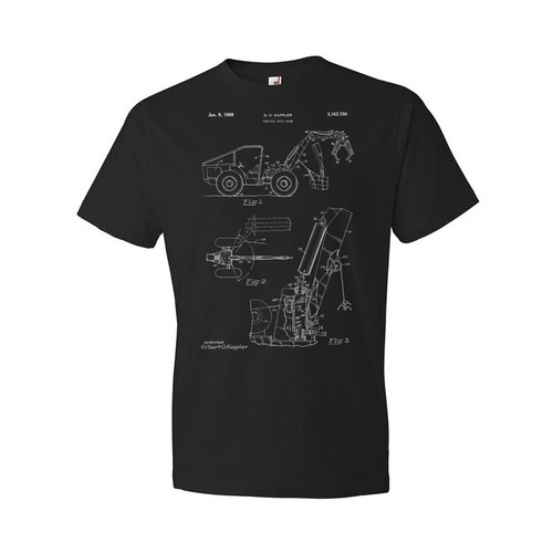 Grapple truck patent shirt - patent,