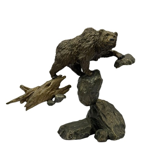 Mark hopkins bear bronze - “bear”,
