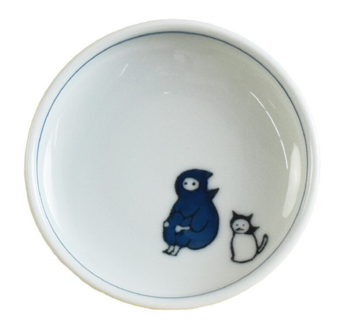 Japanese porcelain small - japanese, plate