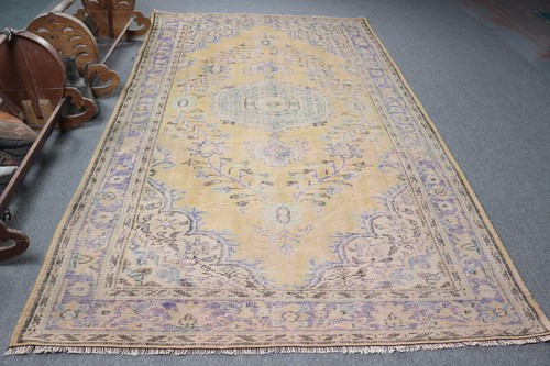 Vintage turkish rug 6x10 - vintage, ft