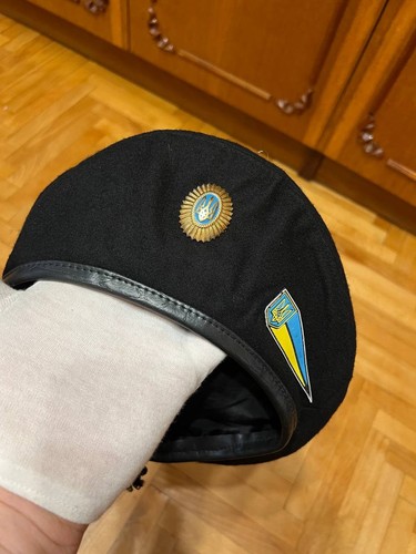 Black beret ukrainian army - beret,