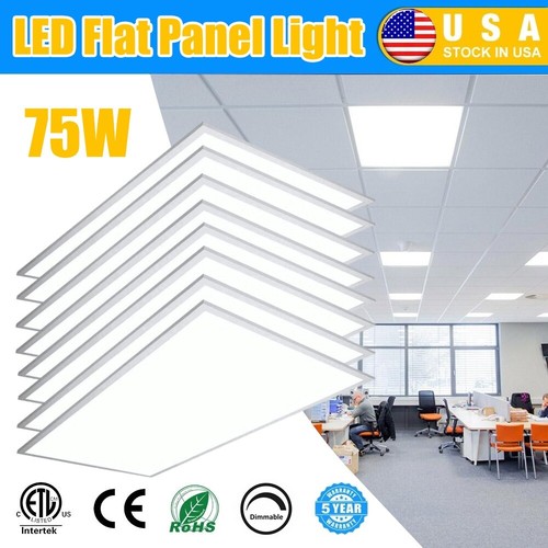 Pack 2x4 led flat panel - 8-pack, ft