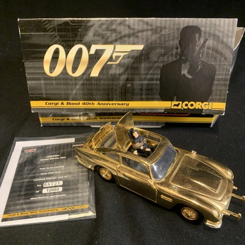 Corgi james bond 007 40th - bond,