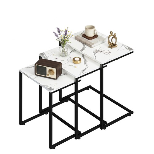 3pcs shaped end table side - shaped,