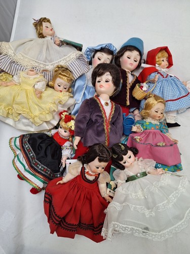 Lot 10pc vintage madame - 8-12",