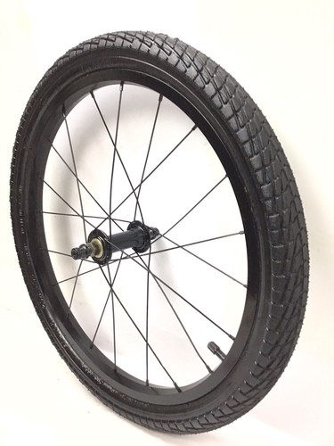 Bicycle front black alloy - 20",
