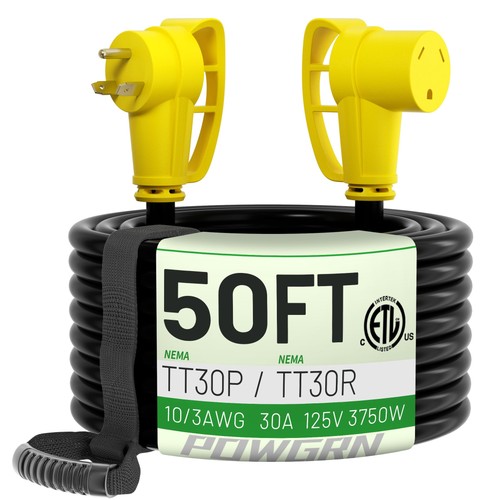 Amp extension cord - cord, 50ft
