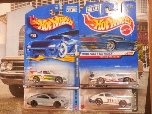 Hot wheels porsche - porsche, 4