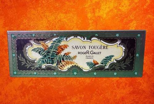 Vtg roger gallet savon - vtg, fougere