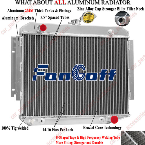 Cc889 row radiator fits - radiator,