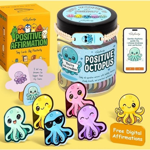 Positive octopus affirmation - positive,