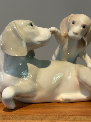 Royal dux porcelain - dog, and
