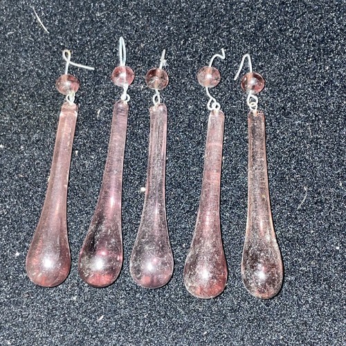 Purple amethyst glass - 10,
