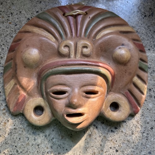 Mayan aztec warrior face mask - warrior,