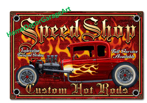 Speed shop custom hot - shop, rods