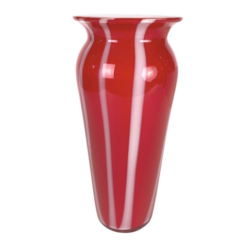 Red and white - white, striped