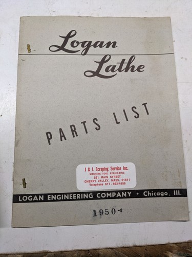 Logan lathe repair - lathe, repair/service