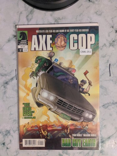 Axe cop bad guy earth - axe,