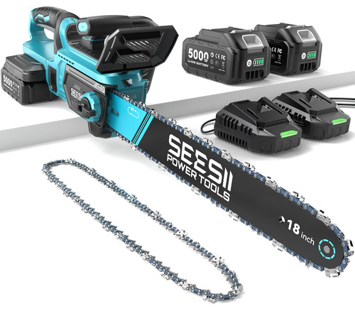 Brushless chain saw - 18",