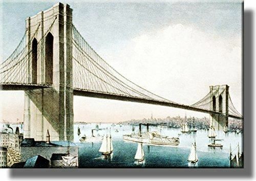 Nyc brooklyn bridge vintage - nyc,